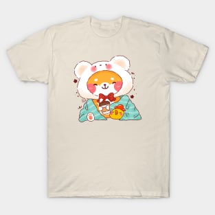 Shiba Inu Stay Cozy T-Shirt